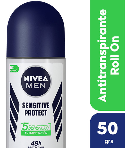 Nivea Men Antitranspirante Sensitive Protect Roll-on 50ml