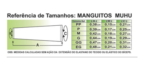 Manguito Brasil Aquarela Cod 807