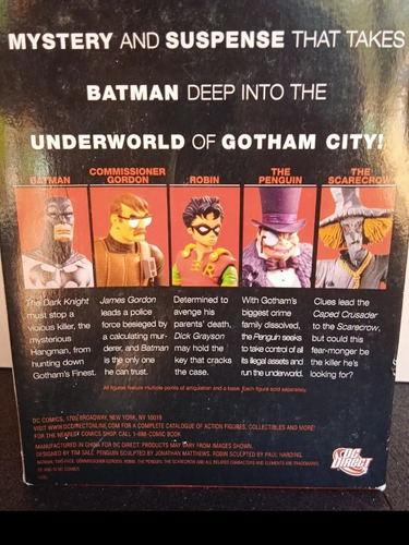 Robin And The Penguin Batman Dark Victory Dc Direct