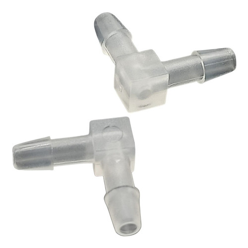  Conector L Para Tubulação 4mm Impressoras Plotter O Par