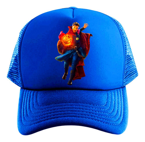 Gorra Trucker Dr. Strange Avengers Series Geeks Blue 