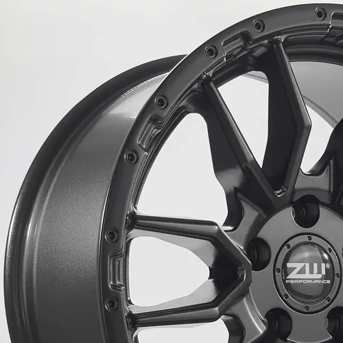 Jogo Rodas Ram Rampage Off Road Zeus Wheels Zwat4 18x9 5x110