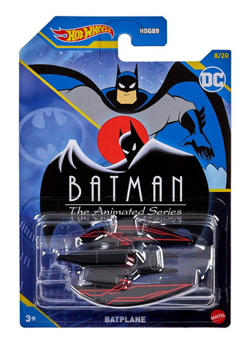 Hot Wheels Batman The Animated Series - Batplane 8/20