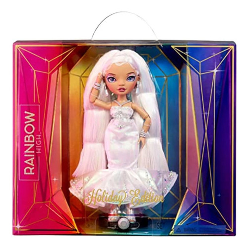 Muñeca Roxie Rainbow High De Edición Navideña 2022