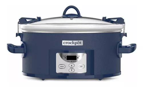 Crock-pot SCCPPC600V1DS 6 6L . Cacerola eléctrica., Programmable, negro,  (Black stainless)