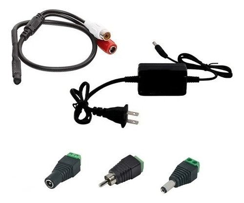 Kit Conectores Para Microfono Con Alimentacion Epcom