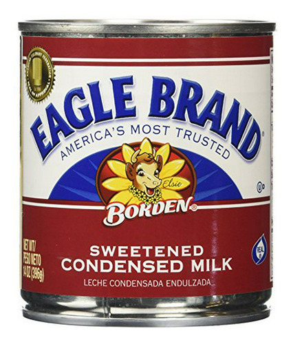 Leche Condensada Borden Eagle Dulce 14 Oz (pack De 4)