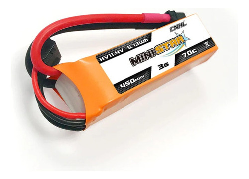 Bateria Lipo Ministar 450 Mah 11.4v 3s 70/140c (11.1v ++)