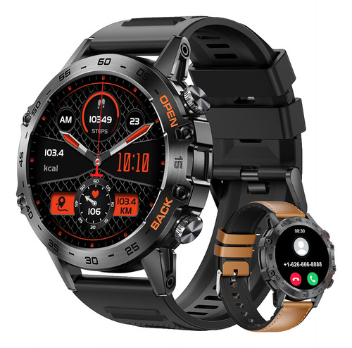 Foxbox Reloj Inteligente Para Hombre, Contador De Pasos, Con