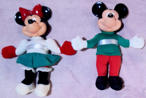 Figuras Mickey Mouse Y Mimi De Mcdonalds 1995 (Usado)