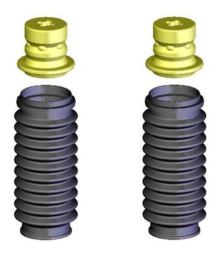 Gomas Cubrepolvos Amortiguador Trasero Bmw Z4 2.5l 2004