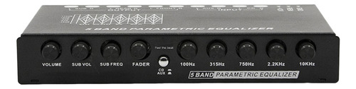 Ecualizador De Audio For Automóvil De 5 Bandas Con Estilo