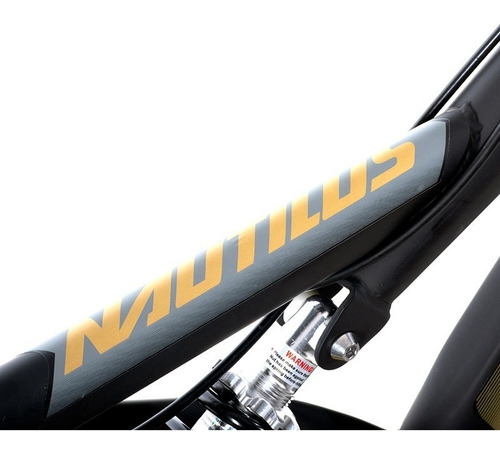 Bicicleta Ghost Nautilus Rodada 20 Negro De Montaña