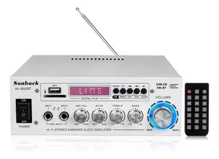 Sunbuck Av-660bt 1200w Amplificador De Audio Bluetooth Case