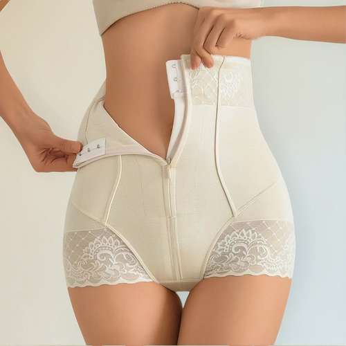 Bragas Control Abdomen Cinturón Alto Para Mujer Fajas Cor