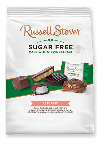 Russell Stover Azúcar Libre Clasificó Chocolates Gusset Bols