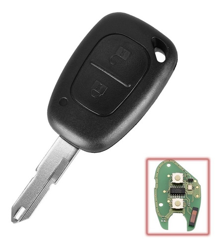 Copia Llave Codificada Control Renault Clio 2 Symbol