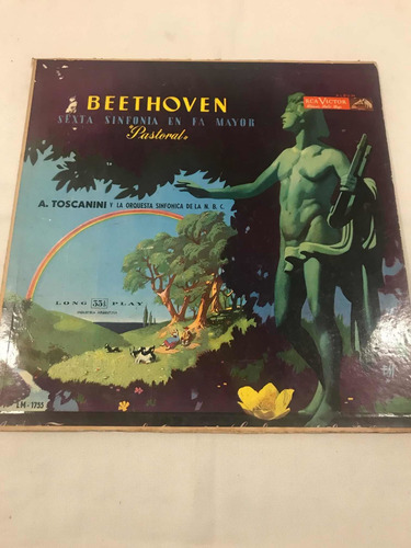 Beethoven Sexta Sinfonia En Fa Mayor Disco Vinilo Lp (Usado)