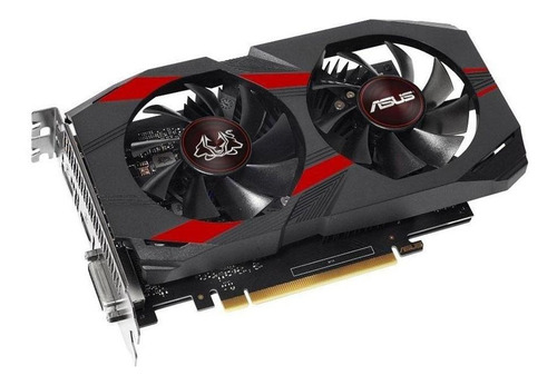 Imagem 3 de 5 de Placa De Vídeo Asus Geforce Gtx 1050 Ti 4gb Dual Oc Cerberus