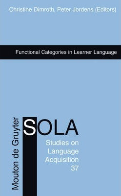 Libro Functional Categories In Learner Language - Christi...