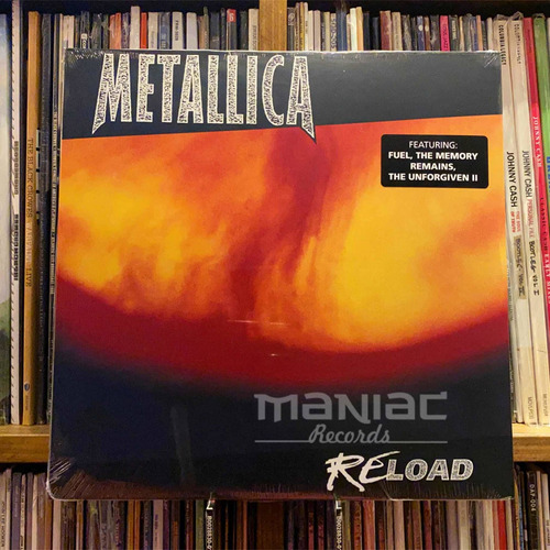 Metallica Re-load Edicion 2 Vinilos