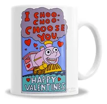 Comprar Taza Cerámica Simpsons Tren Choo Choo San Valentín - En Caja