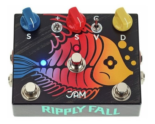 Jam Pedals Ripply Fall Chorus/vibe Bass Oferta Msi