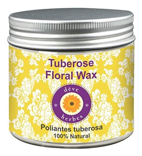 Deve Herbes Pure Tuberose Floral Wax (poliantes Tuberosa) 10