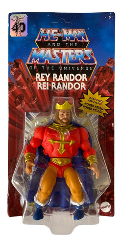 King Randor Motu Origins Carton Poco Maltratado Rey Randor