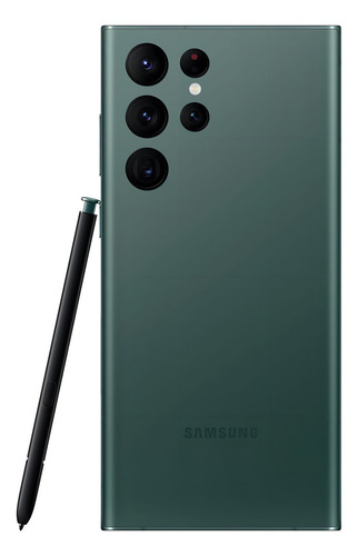 Samsung Galaxy S22 Ultra 5G (Snapdragon) 5G 512 GB green 12 GB RAM - Excelente (Recondicionado)