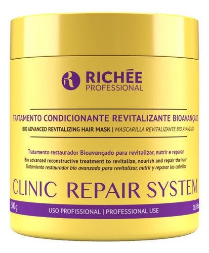 Máscara Revitalizante Richée Clinic Repair System