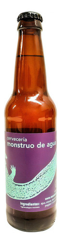 Six Pack Cerveza Artesanal Monstruo De Agua Sugoi 355 Ml