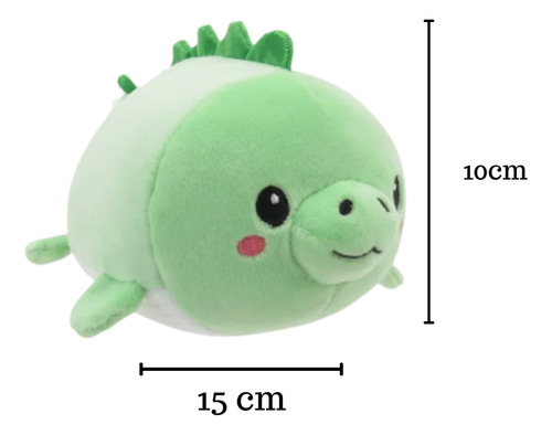 Mini Peluche Animales Kawaii 15cm Smoochy Pals Suaves Regalo Dino
