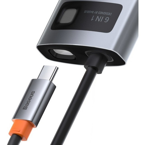 Hub Adaptador Usb 3.0 Hdmi 4k Red Usb C Pd Zapatilla Baseus