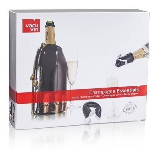 Imagen 1 de 2 de Champagne Set Essentials Vacu Vin