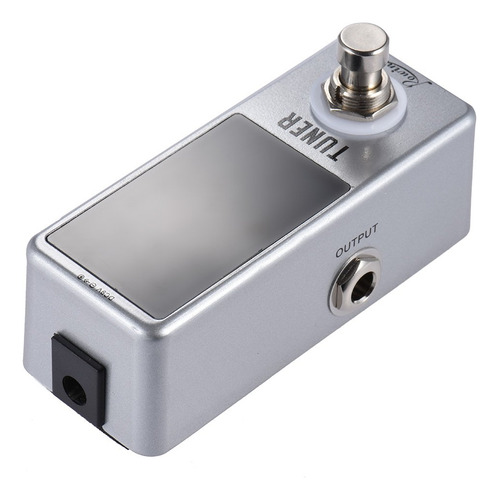 Sintonizador Mini Tuner Cromático Efecto Led True Bypass