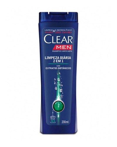 Sh Clear A-caspa 200ml-fr Men 2x1 Limpz D
