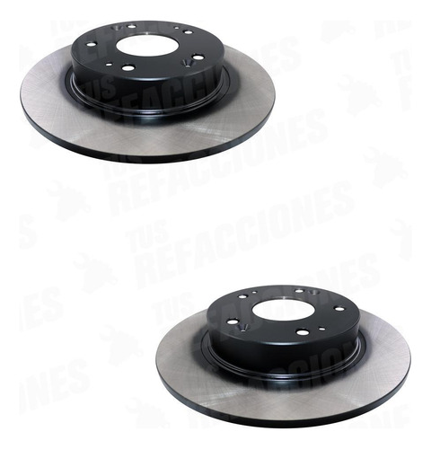 Par De Discos Traseros Honda Civic 2009 2010 2011 1.8 Trw