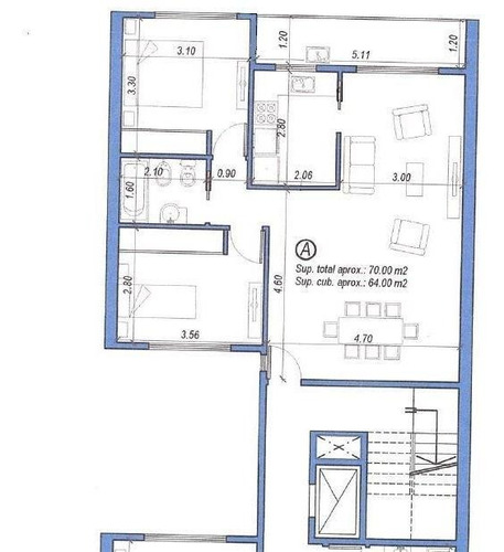 Imagen 14 de 14 de Depto 3 Ambientes En El Centro De San Martín