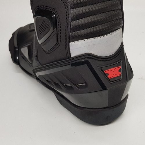 Imagem 10 de 10 de Bota Motociclista Texx Super Tech V2 Couro Esportiva