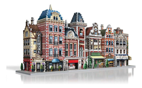 Wrebbit 3d Urbania Hotel Puzzle 3d (295 Piezas)