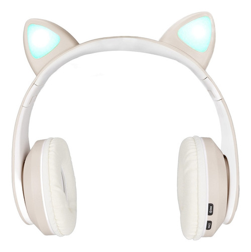 Auriculares Inalámbricos Lxb39a Cat Ear Cute Bass Ajustable
