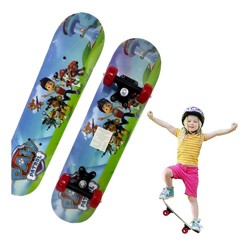 Tabla Patineta Paw Patrol Mini Skate Infantil Niños