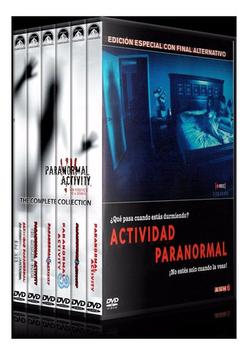 Actividad Paranormal Coleccion Completa En Dvd