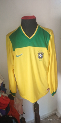 Camiseta Brasil Nike Talle L