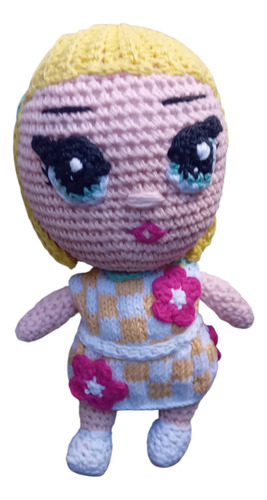 Muñeca Lol De Primavera Amigurumi