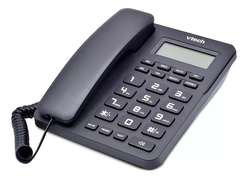Vtc500 Teléfono Analógico, Unilinea, Pantalla Lcd, 3 Líneas