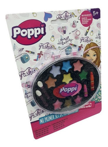 Set De Maquillaje Mini Poppi Juguete Nena Pinturitas Niñas C