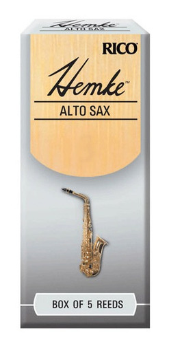 Pack De 5 Cañas De Saxofón Alto 2.5 Fuerza Rico Frederick