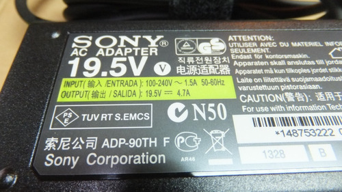 Cargador Para Sony Vaio Original 19.5v 4.7a Nuevo